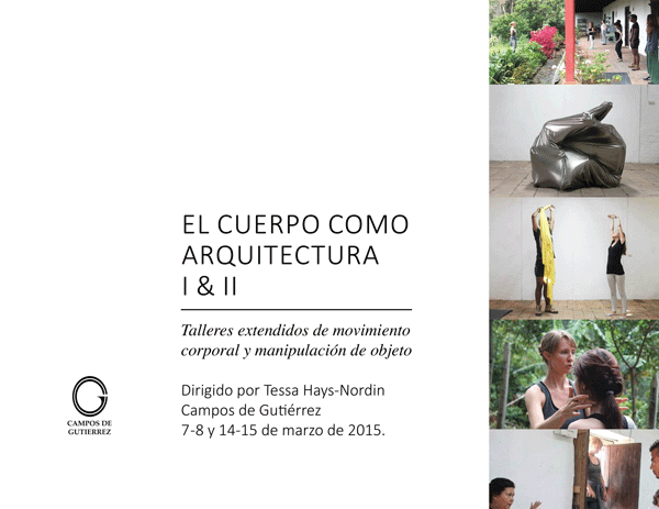 Taller del cuerpo como artquitectura I & II